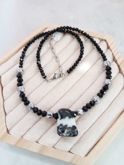 COLLAR - JASPE CEBRA