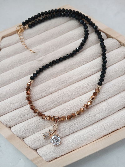 COLLAR - ORO LAMINADO - TULIPÁN