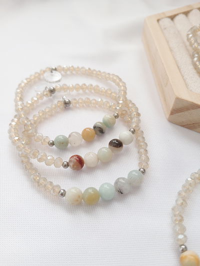 PULSERA - AMAZONITA