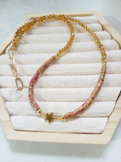 COLLAR - FIMO TOSTADO