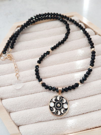 COLLAR - ORO LAMINADO - SISTEMA LUNAR