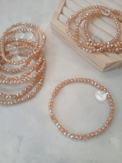 PULSERA - PLATA 925 - NUDE