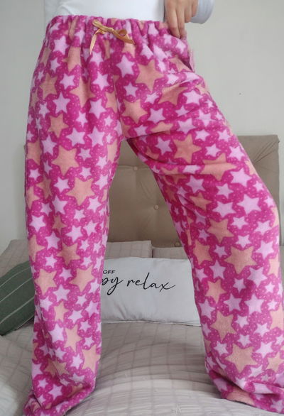 Pant Stars rosa 