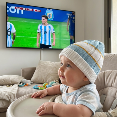Gorrito Argentina 0m a 6m