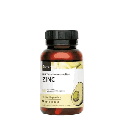 Zinc Puro x 50 capsulas - Natier