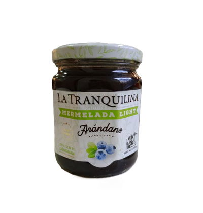 Mermelada Light de Arándano x 330 gr - La Tranquilina