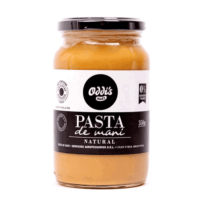 Pasta de Maní Natural x 350 gr - Oddis Nut