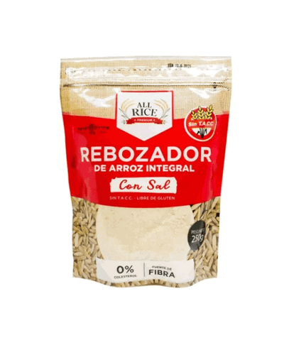Rebozador de Arroz Integral (Con Sal) x 250 gr - All Rice