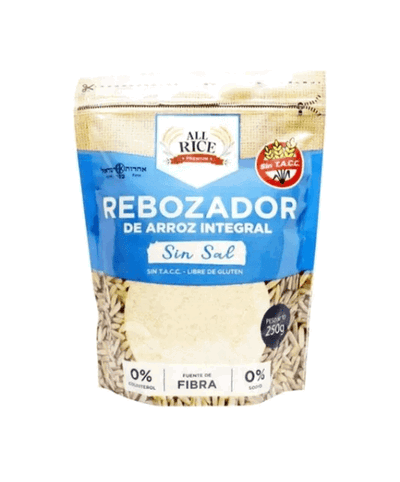 Rebozador de Arroz Integral (Sin Sal) x 250 gr - All Rice
