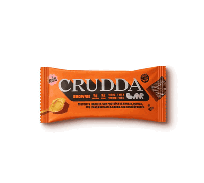 Barrita Protéica sabor Brownie x 40 gr - Crudda