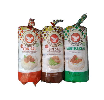 Galletas con Arroz Integral Yamaní x 102 gr - Macrobiotica