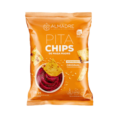 Pita Chips de Masa Madre x 170 gr - Almadre