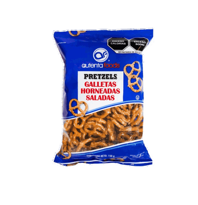 Pretzels Salados Premium x 300 gr - Autenta