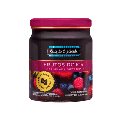 Mermelada de Frutos Rojos x 280 gr - Cuarto Creciente
