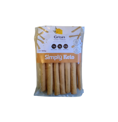 Grisin de Queso y Tomillo x 100 gr - Simply Keto