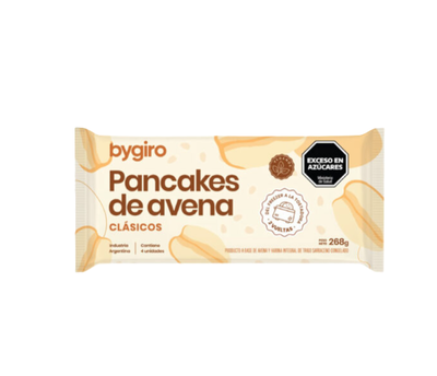 Pancakes de Avena Congelados x 4 unidades (268 gr) - Bygiro