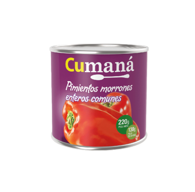 Pimientos x 185 gr - Cumaná
