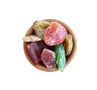 Fruta Glaseada x 250 gr