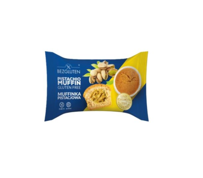 Muffin relleno de Pistacho sin Tacc (Origen Polonia) x 60 gr - Bezgluten