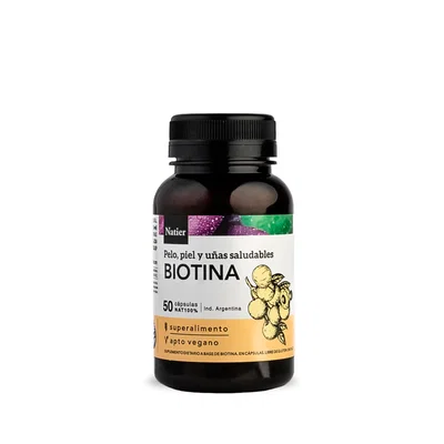 Biotina x 50 cápsulas - Natier