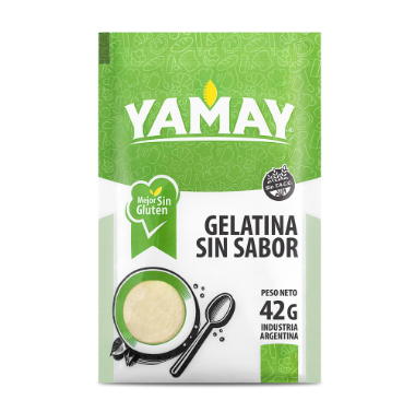 Gelatina sin Sabor x 42 gr - Yamay