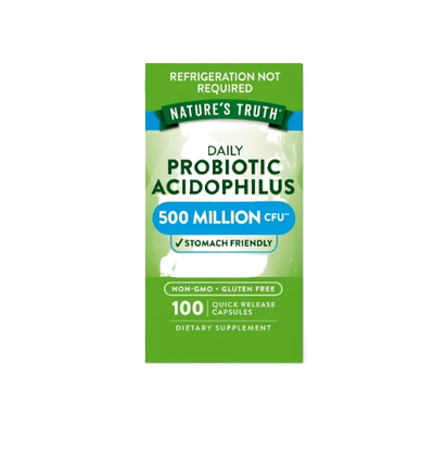 Probiótico Acidophilus x 100 cápsulas - Nature's Truth