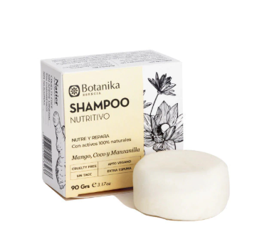 Shampoo Sólido Nutritivo x 90 gr - Botanika