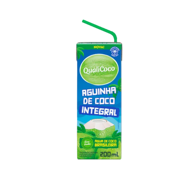 Agua de Coco Integral x 200 ml - QualiCoco