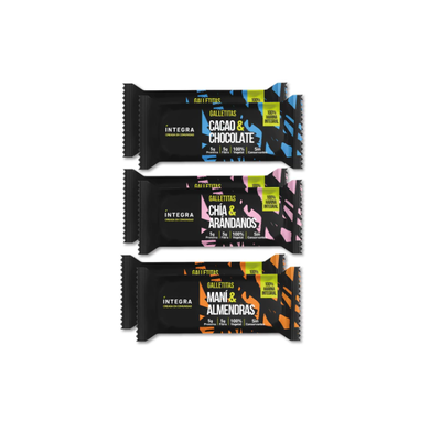 Galletitas 100% Harina Integral x 72 gr - Íntegra