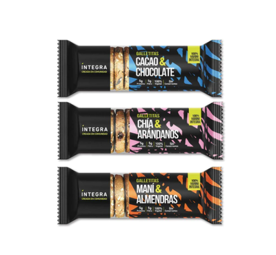 Galletitas 100% Harina Integral x 200 gr - Íntegra