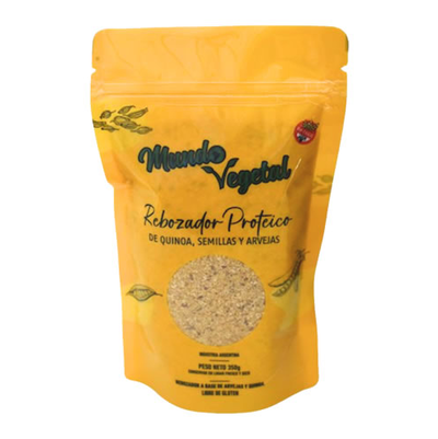 Rebozador Protéico sin Tacc x 350 gr - Mundo Vegetal