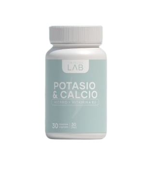 Potasio + Calcio (Hierro + Vitamina B6) x 60 cápsulas - The Protein LAB