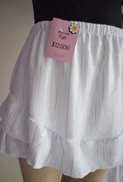 Skort Jazmin white