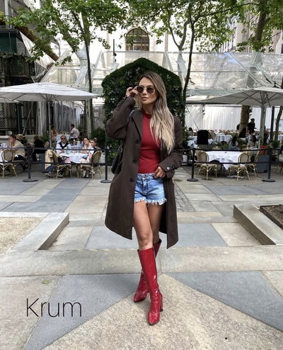 Cherry boots