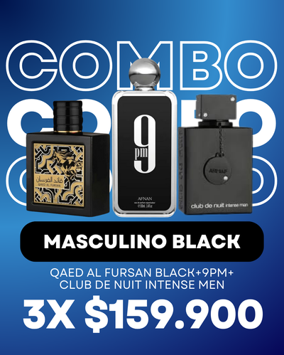 COMBO X3 MASCULINO BLACK