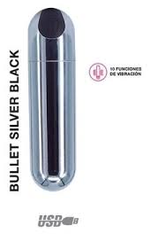 Bullet silver black 