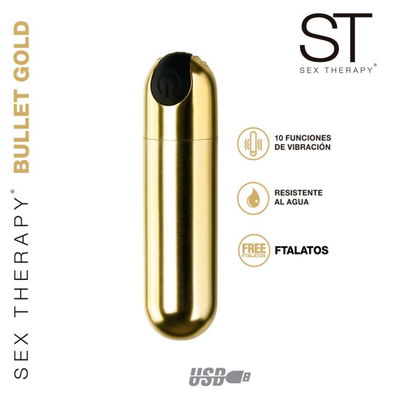 Estimulador clitoriano Bullet gold 
