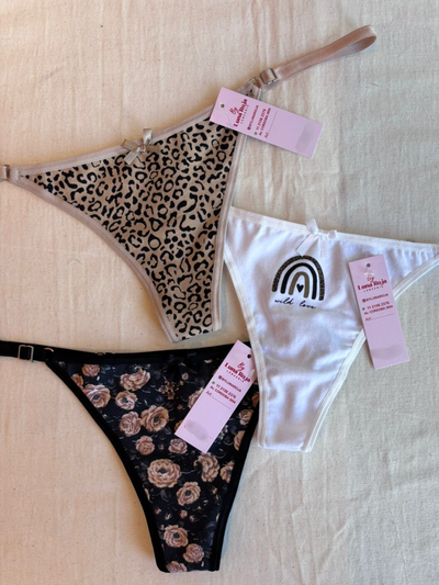 Pack de 3 estampadas sayka