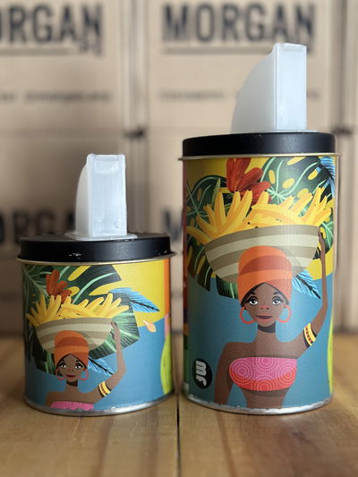 Lata yerbera y azucarera 