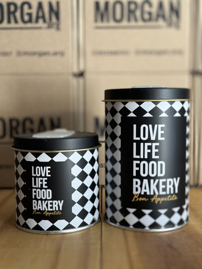 Lata yerbera y azucarera 