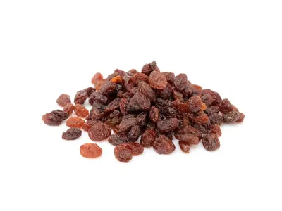 Pasas de uva morenas 