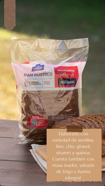 Pan rústico (multicereal) 