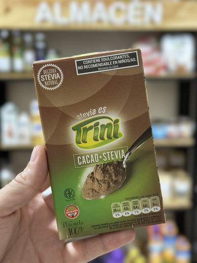 Cacao Trini con stevia 