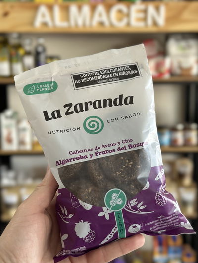Galletas La zaranda algarroba y frutos del bosque 
