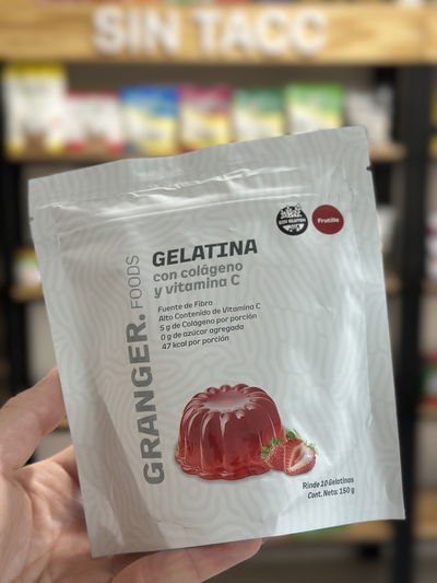 Gelatina con colageno y vitamina C 