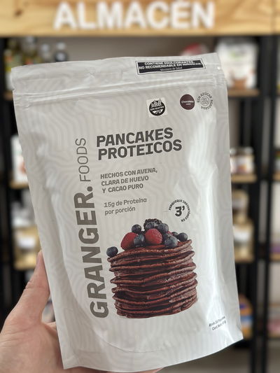 Pancakes proteicos (chocolate) 