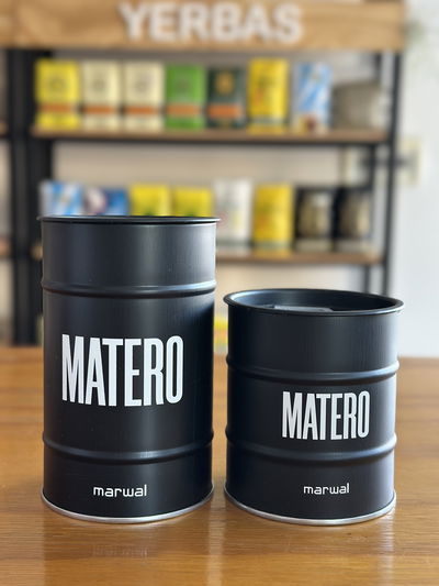 Lata yerbera y azucarera