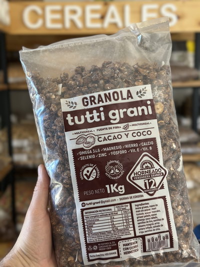 Granola (cacao y coco)