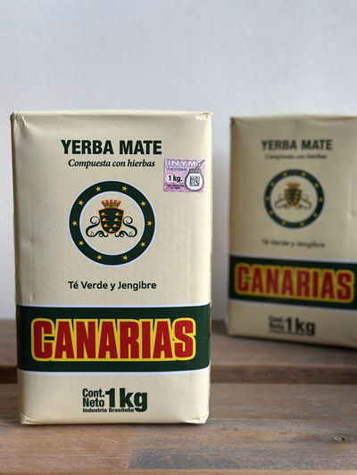 Yerba Canarias té y jengibre 1kg