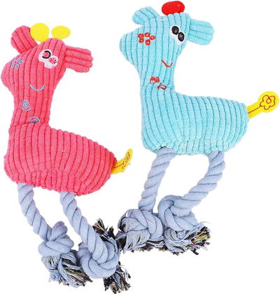 Peluche animal con soga 